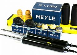 Tlmiče, uloženie tlmiča, sada prachoviek a dorazov zadné BMW 3er E90 E91 E92 E93 2