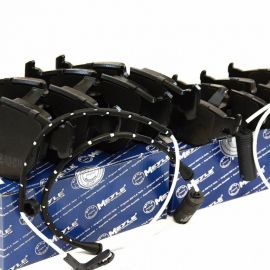 Brzdové platničky predné + zadné so snímačom opotrebenia Meyle BMW 5er E39