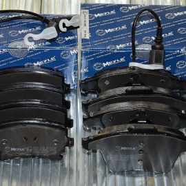 Brzdové platničky predné + zadné so snímačom opotrebenia Meyle VW T5