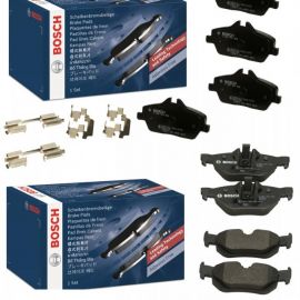 Brzdové platničky predné + zadné Bosch BMW 118d 143PS E81 E87