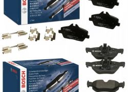Brzdové platničky predné + zadné Bosch BMW 118d 143PS E81 E87