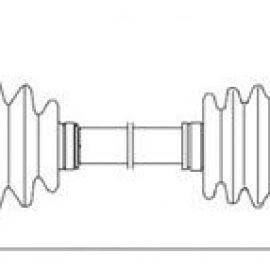 Hnací hriadeľ, poloos pravá Honda Civic