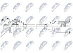 Hnací hriadeľ, poloos pravá AUDI A4 QUATTRO 00-06