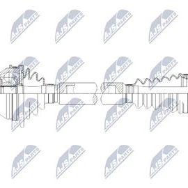 Hnací hriadeľ, poloos pravá VW, Skoda