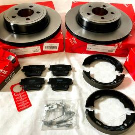 Brzdná sada absolútne kompletná zadná TRW Chrysler 300C