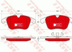 Brzdové platničky predné Brembo VOLVO S60 II S80 II V60 V70 II