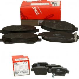 Brzdové platničky predné + zadné TRW TOYOTA AVENSIS T25