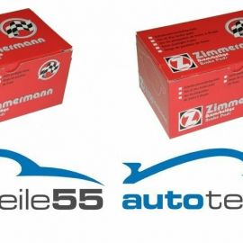 Brzdové platničky predné + zadné ZIMMERMANN TOYOTA AVENSIS T25
