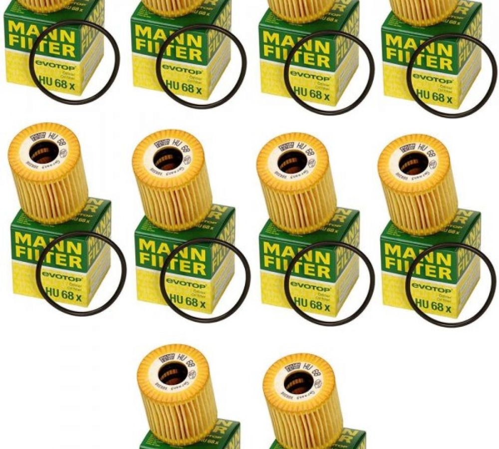 10x Olejový filter MANN-FILTER SMART
