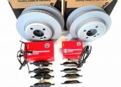 Brzdná sada predná + zadná Zimmermann MINI CABRIO R52