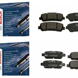 Brzdové platničky predné + zadné Bosch NISSAN X TRAIL T31
