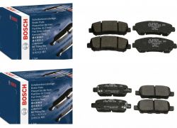 Brzdové platničky predné + zadné Bosch NISSAN X TRAIL T31