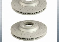 2x brzdové kotúče predné 350x34mm ZIMMERMANN PORSCHE 911