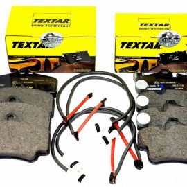 Brzdové platničky so snímačom predné + zadné Textar PORSCHE 911 997 355PS