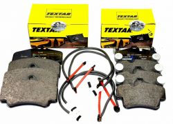 Brzdové platničky so snímačom predné + zadné Textar PORSCHE 911 997 355PS