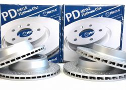 4x brzdové kotúče predné + zadné Meyle Platinum PORSCHE 911 996