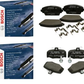 Brzdové platničky predné + zadné Bosch NISSAN ALMERA TINO