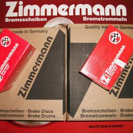 Brzdná sada predná + zadná ZIMMERMANN FORD MONDEO 3 III
