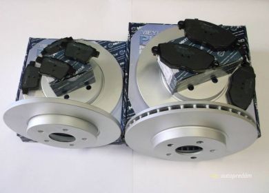 Brzdná sada predná + zadná náprava Meyle FORD MONDEO 3 III od r.v. 2004