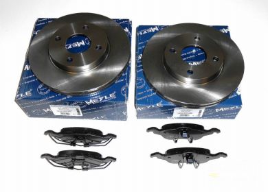 Brzdové kotúče + platničky predná náprava Meyle FORD FOCUS