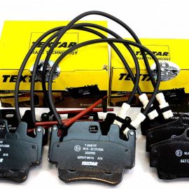 Brzdové platničky so snímačom predné + zadné Textar PORSCHE 911 996