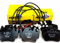 Brzdové platničky so snímačom predné + zadné Textar PORSCHE 911 996