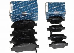 Brzdové platničky predné + zadné Meyle TOYOTA AVENSIS T25