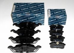 Brzdové platničky predné + zadné Meyle FORD FOCUS