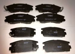 Brzdové platničky Hyundai Terracan predné+zadné komplet