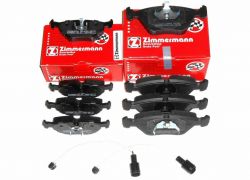 Brzdové platničky predné + zadné ZIMMERMANN BMW 5er E34