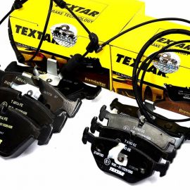 Brzdové platničky so snímačom predné + zadné Textar BMW 5er E39 LIMOUSINE