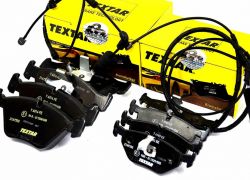 Brzdové platničky so snímačom predné + zadné Textar BMW 5er E39 LIMOUSINE