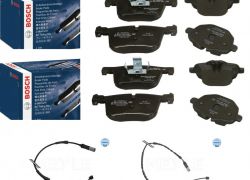Brzdové platničky predné + zadné Bosch BMW X3 F25