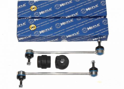 2x spojovacia tyč + 2x gumové uloženie stabilizátora Meyle HD predná náprava BMW 7er E38