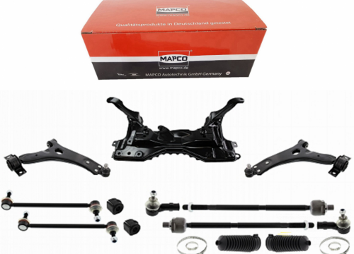 Veľká sada ramien zosilnená + nápravnica komplet predná náprava Ford Focus I DAW, DBW, DNW, DFW