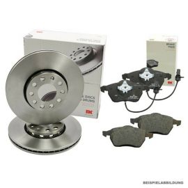 Brzdové kotúče + platničky predné NK AUDI A6 4F C6 + A8 4E