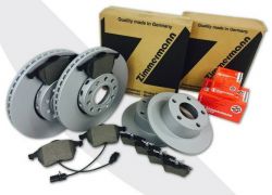 Brzdná sada ZIMMERMANN predná + zadná AUDI A6 AVANT 4B C5 2.5 TDI