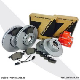 Brzdná sada ZIMMERMANN predná + zadná AUDI A6 4B C5