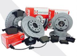 Brzdná sada športové dierované kotúče ZIMMERMANN predná + zadná Audi A6 (4F C6)