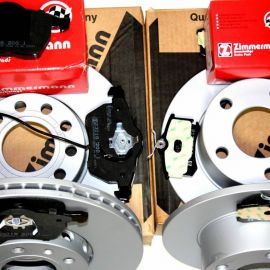 Brzdná sada ZIMMERMANN predná + zadná AUDI A6 (4B/C5) 2,5 TDI 180PS