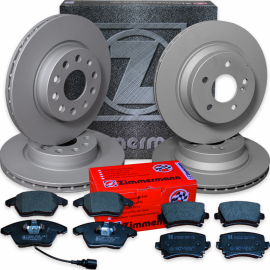 Brzdná sada ZIMMERMANN predná + zadná Audi A6 3.0 TDI quattro (4G5, C7, 4G)