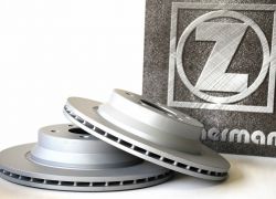 2x brzdové kotúče ZIMMERMANN zadné 310mm AUDI S3 GOLF R PASSAT