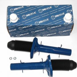 2x tlmiče predné + sada prachoviek a dorazov Meyle AUDI A3 8L1