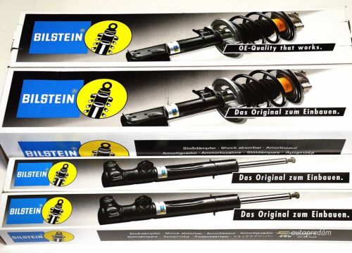 4x tlmiče predná + zadná náprava Bilstein AUDI A3 8L1 na športový podvozok AUDI