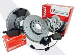 Brzdná sada predná ZIMMERMANN dierované kotúče Alfa Romeo 159