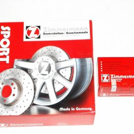 Brzdové kotúče + platničky predné ZIMMERMANN ALFA ROMEO 166, 2,5 + 3,0 V6 -