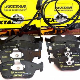 Brzdové platničky predné + zadné Textar BMW 3er E46