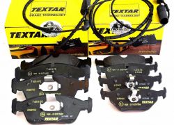 Brzdové platničky predné + zadné Textar BMW 3er E46