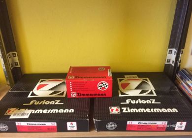 Brzdové kotúče + platničky predná náprava Zimmermann Audi A8 od r.v. 2010 typ 4H2, 4H8, 4HC, 4HL