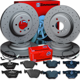 Brzdná sada ZIMMERMANN predná + zadná BMW 540i (E39)